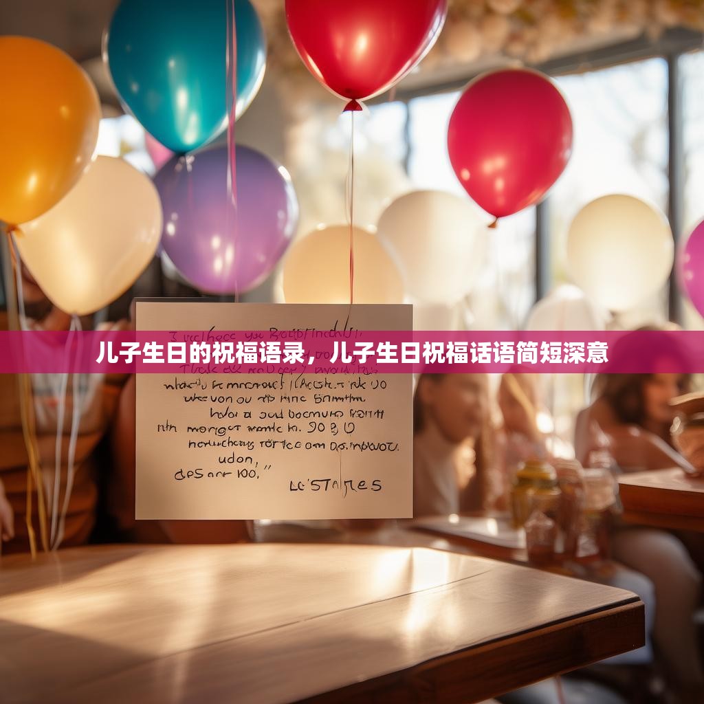 儿子生日的祝福语录，儿子生日祝福话语简短深意
