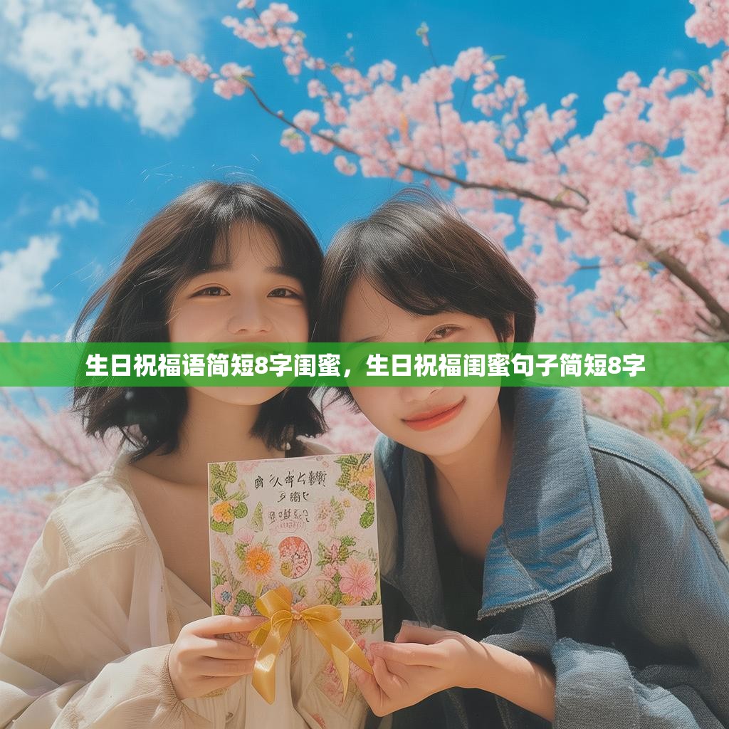 生日祝福语简短8字闺蜜，生日祝福闺蜜句子简短8字