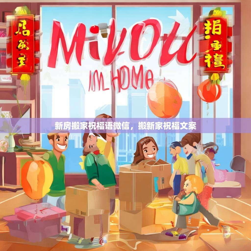 新房搬家祝福语微信,搬新家祝福文案