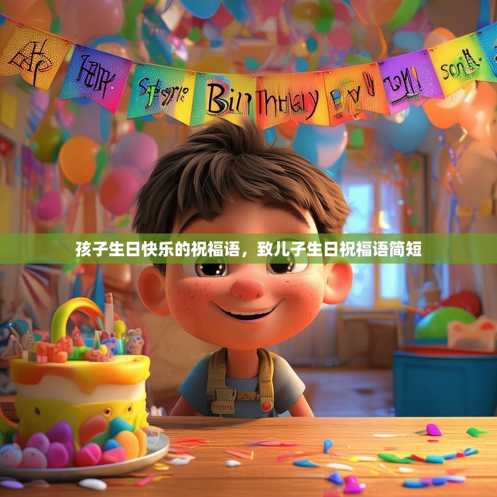 孩子生日快乐的祝福语，致儿子生日祝福语简短