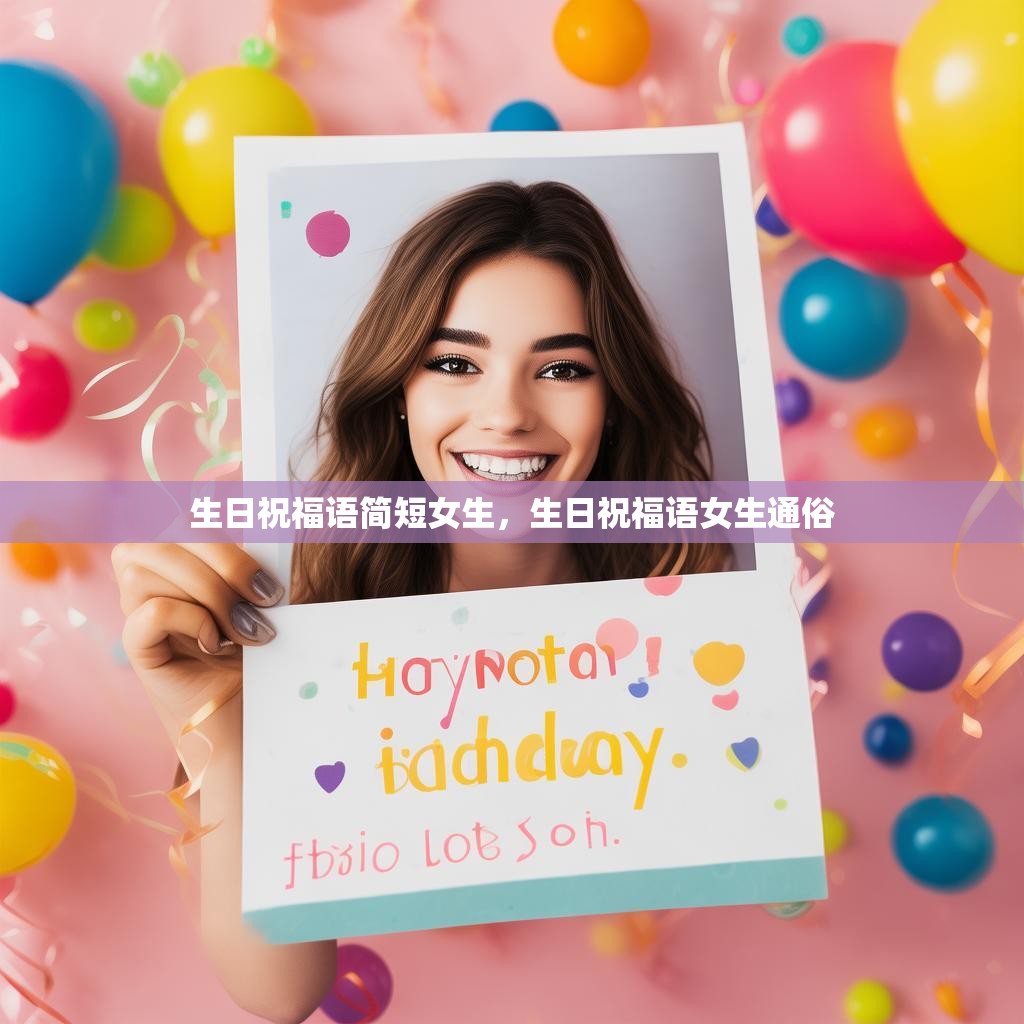 生日祝福语简短女生，生日祝福语女生通俗