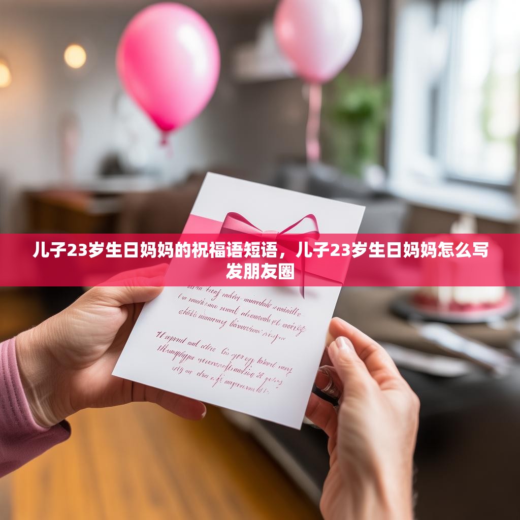 儿子23岁生日妈妈的祝福语短语,儿子23岁生日妈妈怎么写发朋友圈