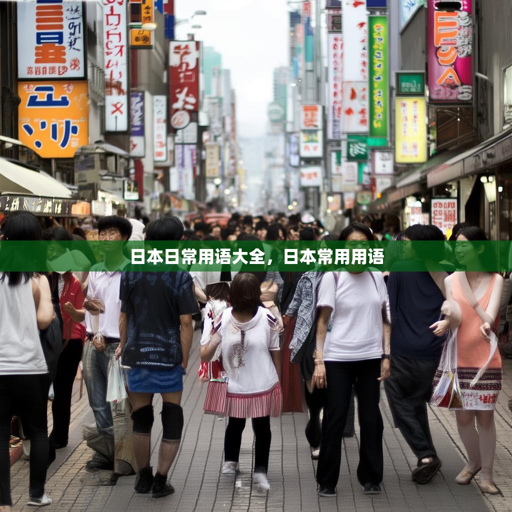 日本日常用语大全，日本常用用语