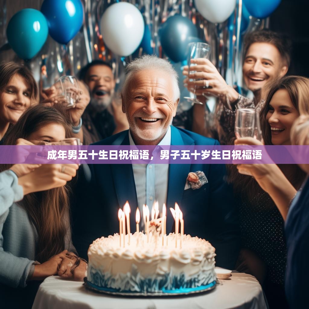成年男五十生日祝福语,男子五十岁生日祝福语