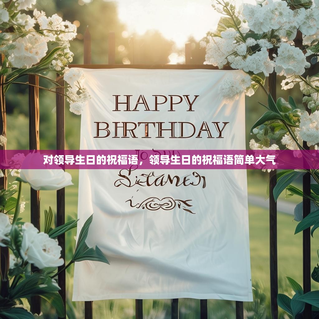 对领导生日的祝福语,领导生日的祝福语简单大气