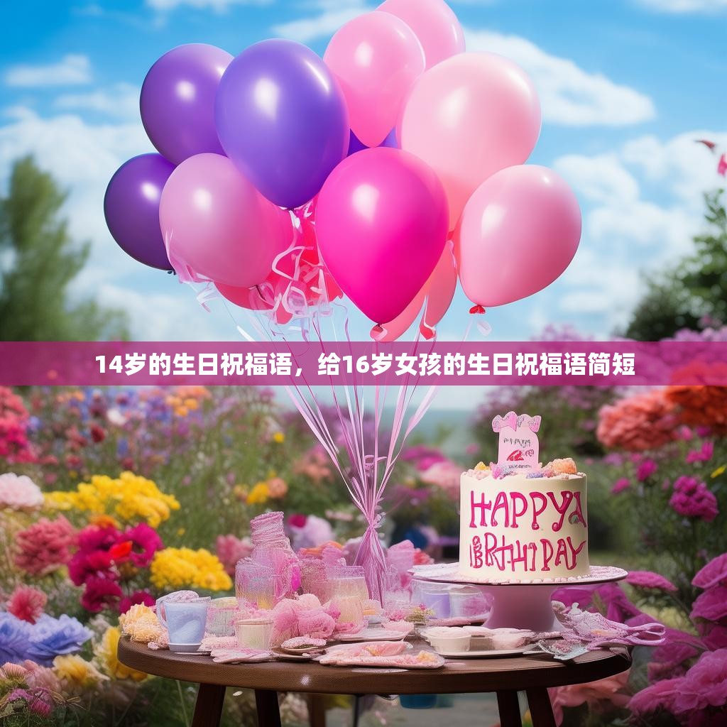 14岁的生日祝福语，给16岁女孩的生日祝福语简短