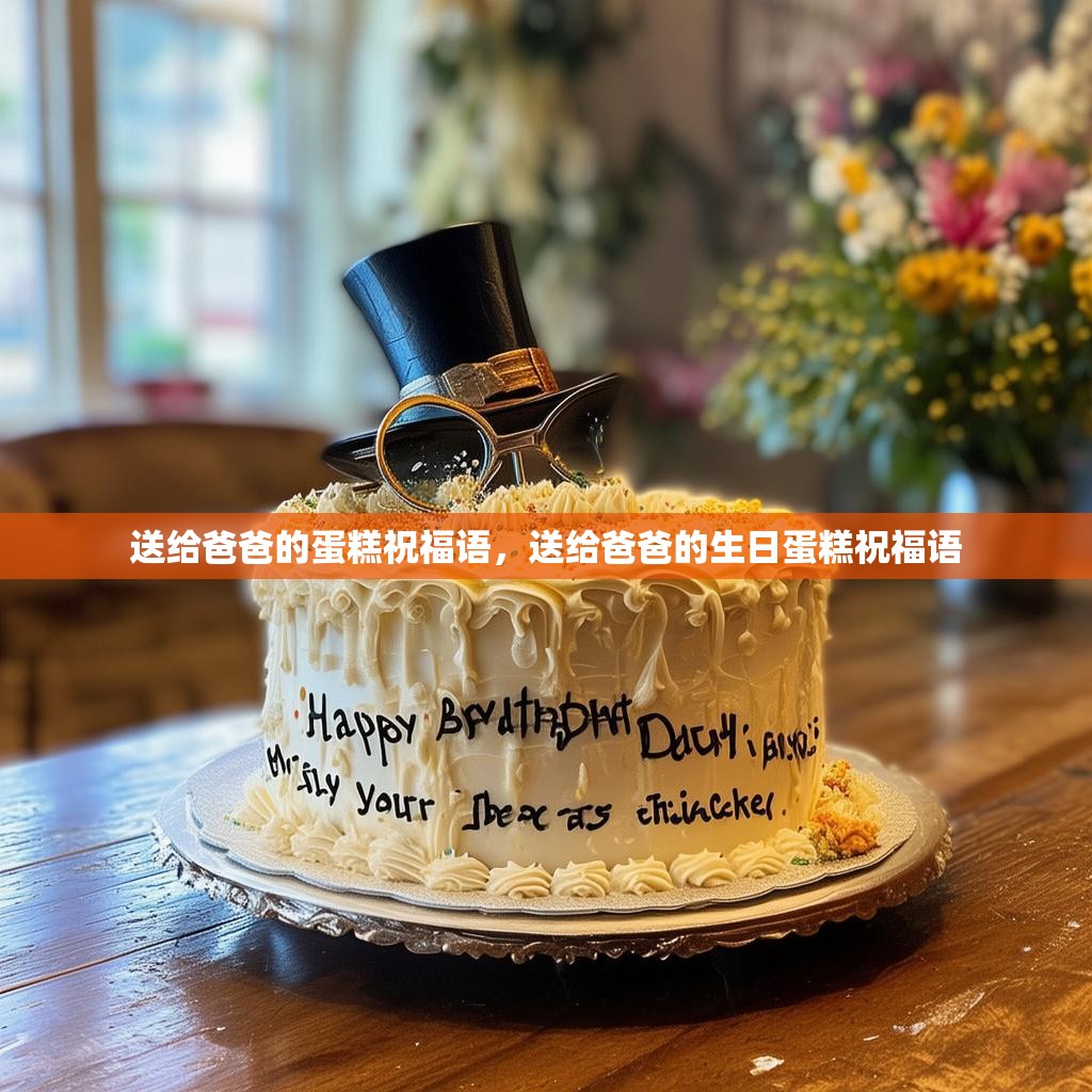 送给爸爸的蛋糕祝福语,送给爸爸的生日蛋糕祝福语