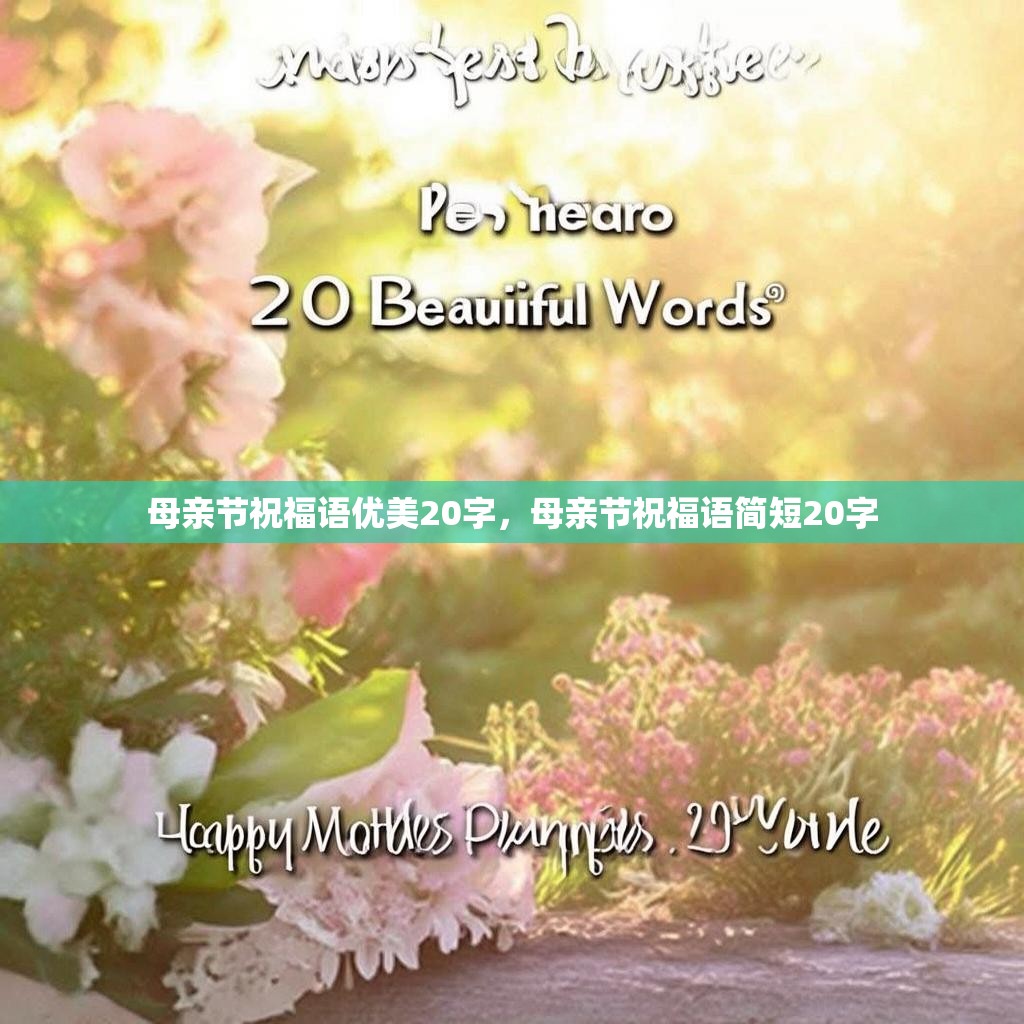 母亲节祝福语优美20字，母亲节祝福语简短20字