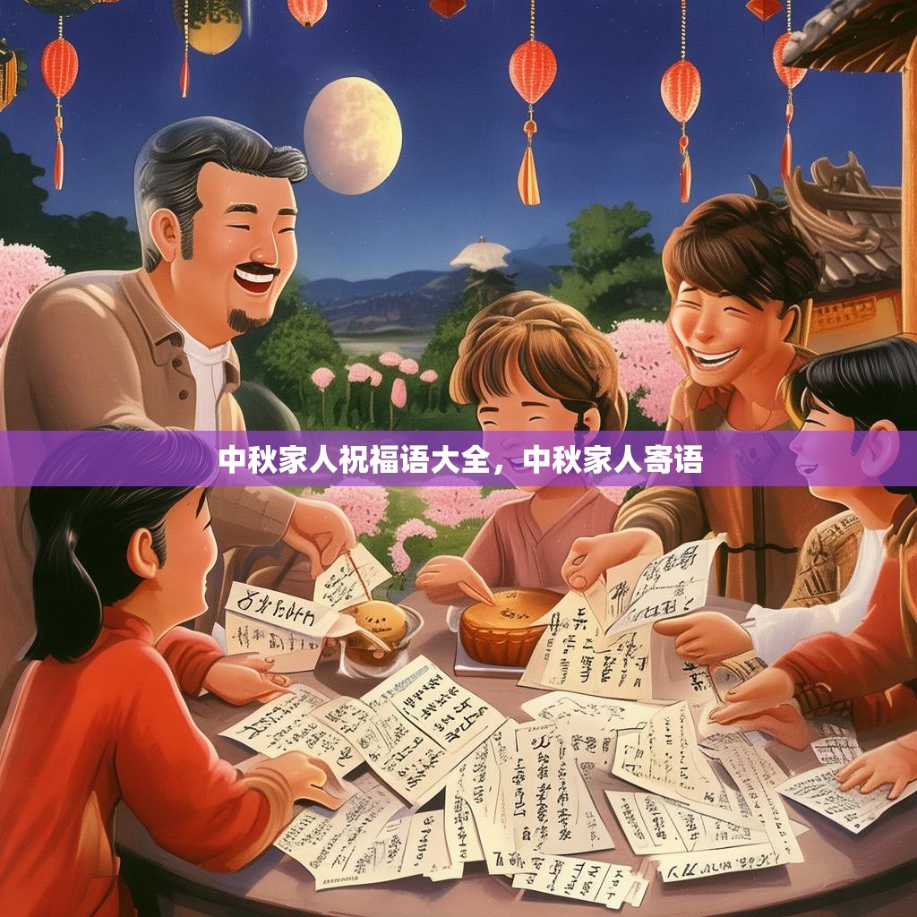 中秋家人祝福语大全,中秋家人寄语