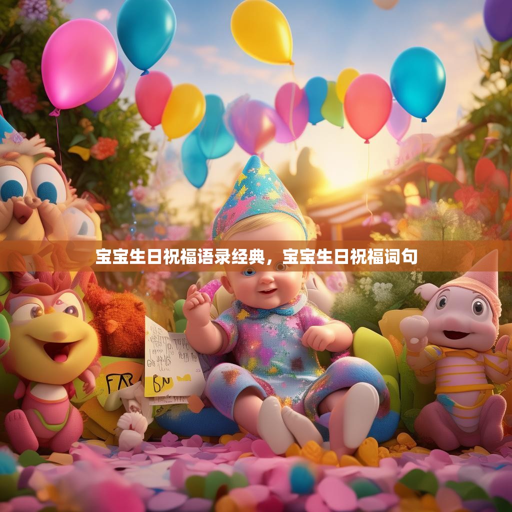 宝宝生日祝福语录经典,宝宝生日祝福词句