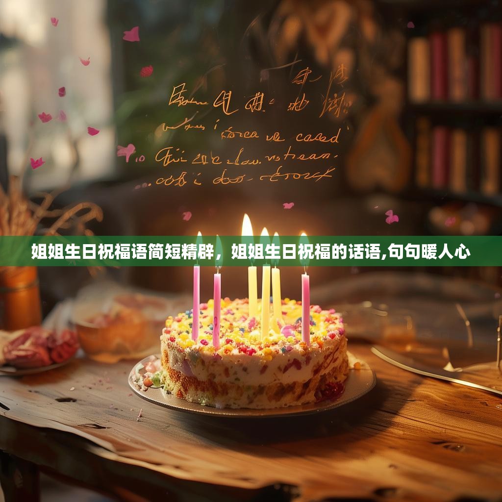 姐姐生日祝福语简短精辟,姐姐生日祝福的话语,句句暖人心