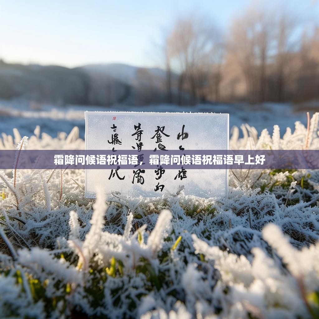 霜降问候语祝福语,霜降问候语祝福语早上好