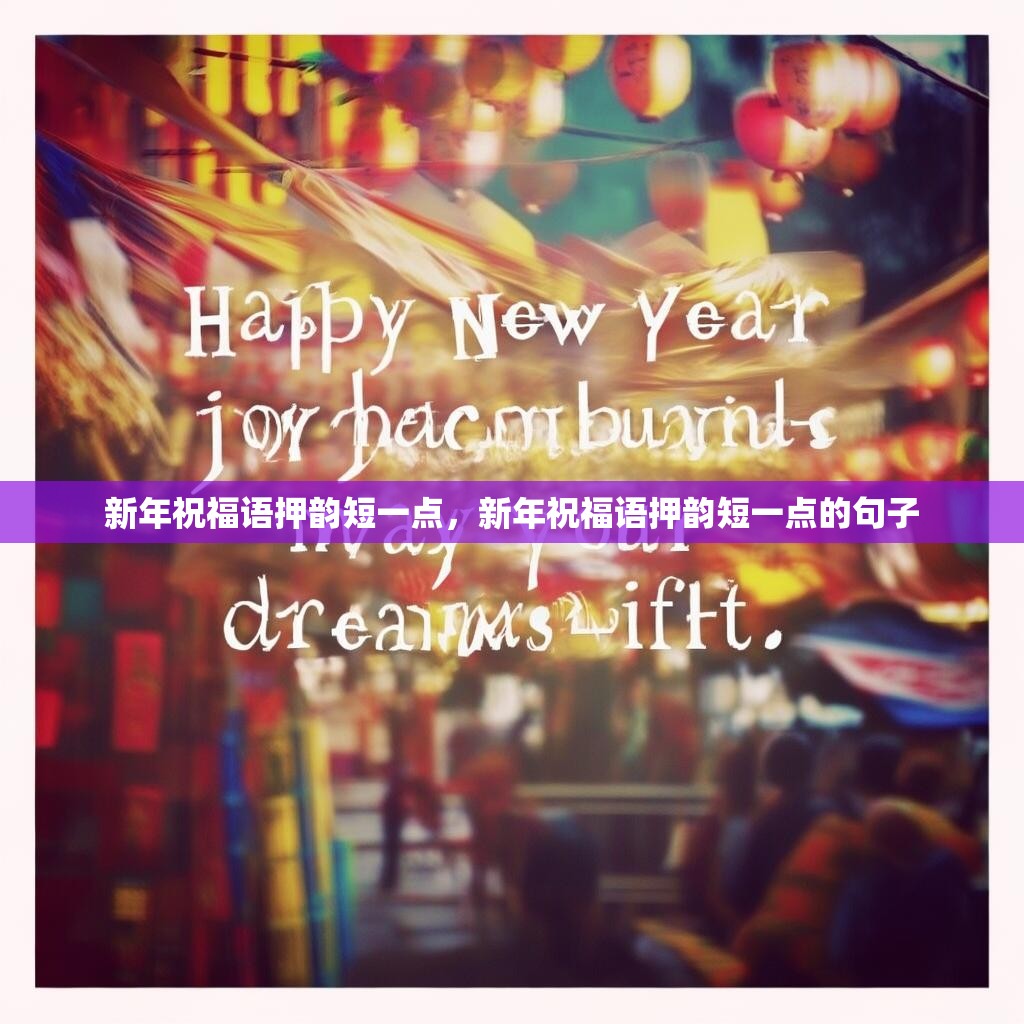 新年祝福语押韵短一点，新年祝福语押韵短一点的句子
