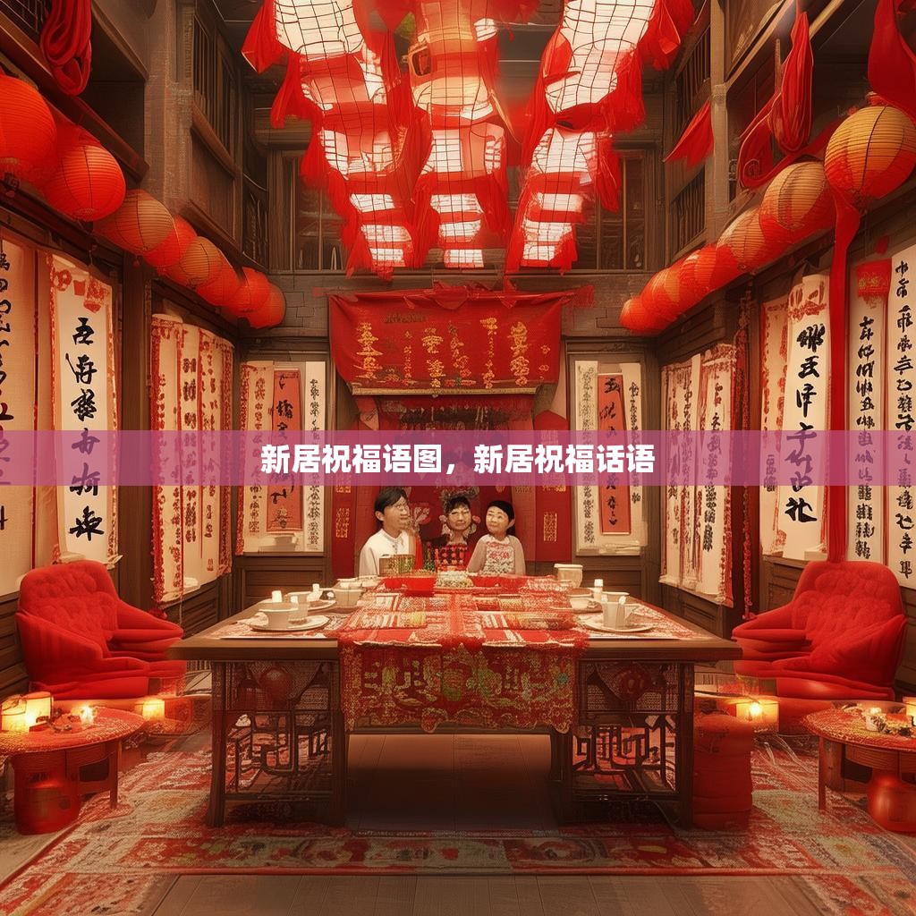 新居祝福语图，新居祝福话语