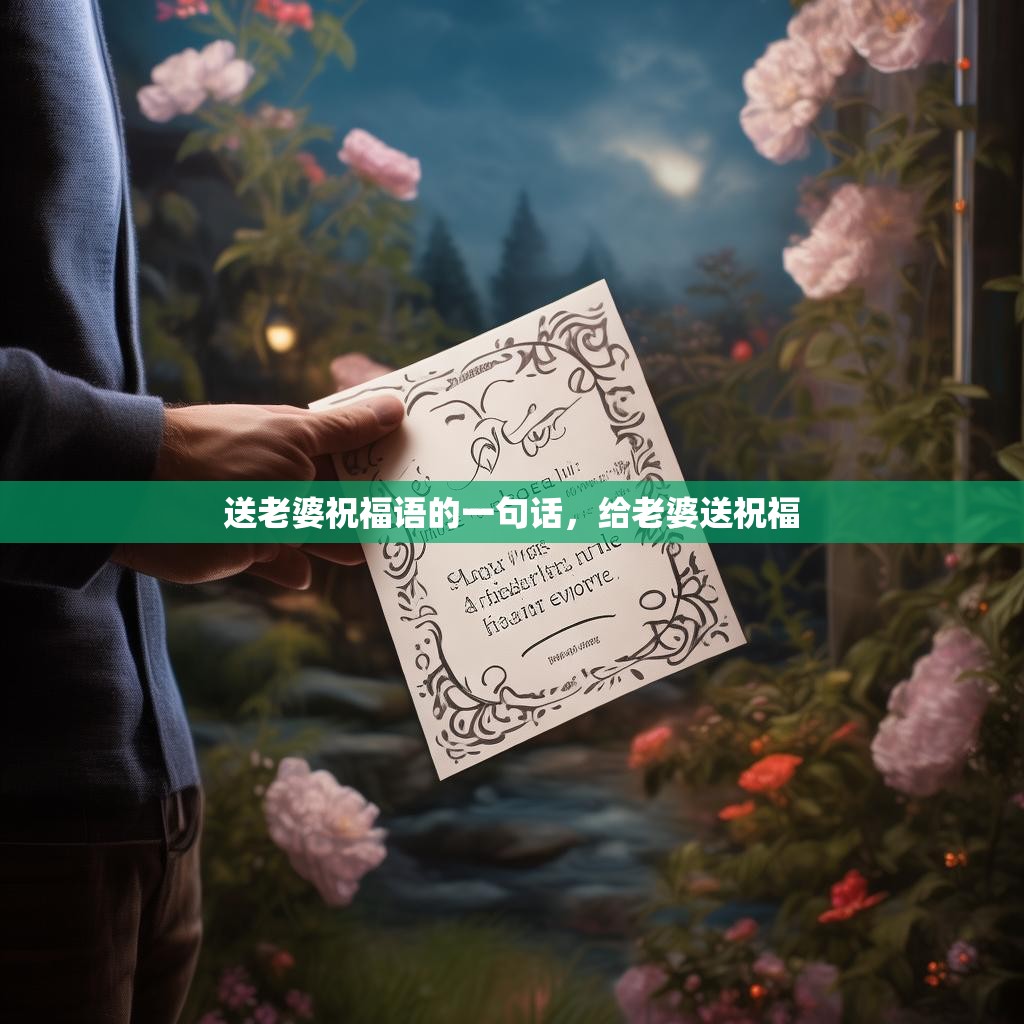送老婆祝福语的一句话,给老婆送祝福