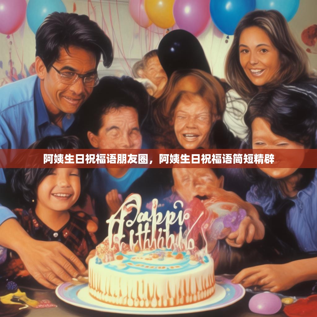 阿姨生日祝福语朋友圈,阿姨生日祝福语简短精辟