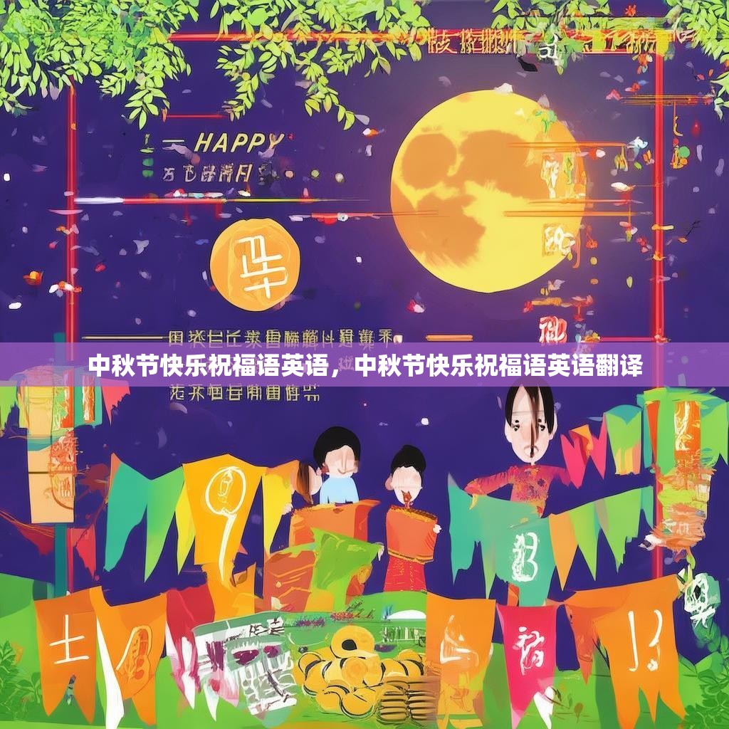 中秋节快乐祝福语英语,中秋节快乐祝福语英语翻译