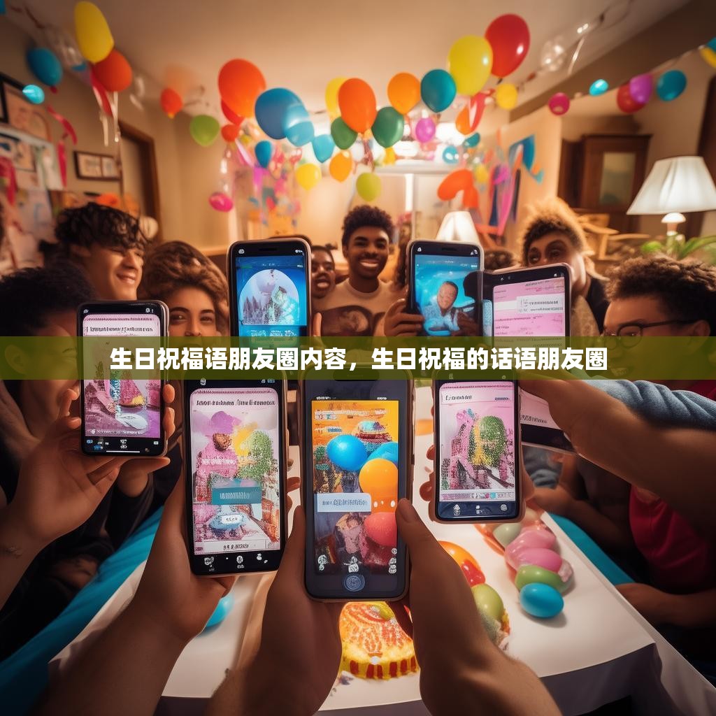 生日祝福语朋友圈内容,生日祝福的话语朋友圈