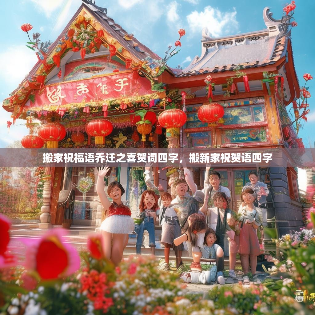 搬家祝福语乔迁之喜贺词四字,搬新家祝贺语四字