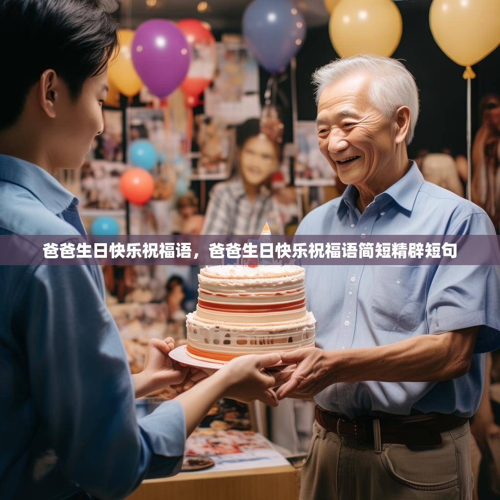 爸爸生日快乐祝福语,爸爸生日快乐祝福语简短精辟短句