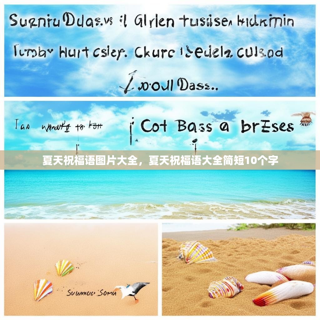 夏天祝福语图片大全,夏天祝福语大全简短10个字