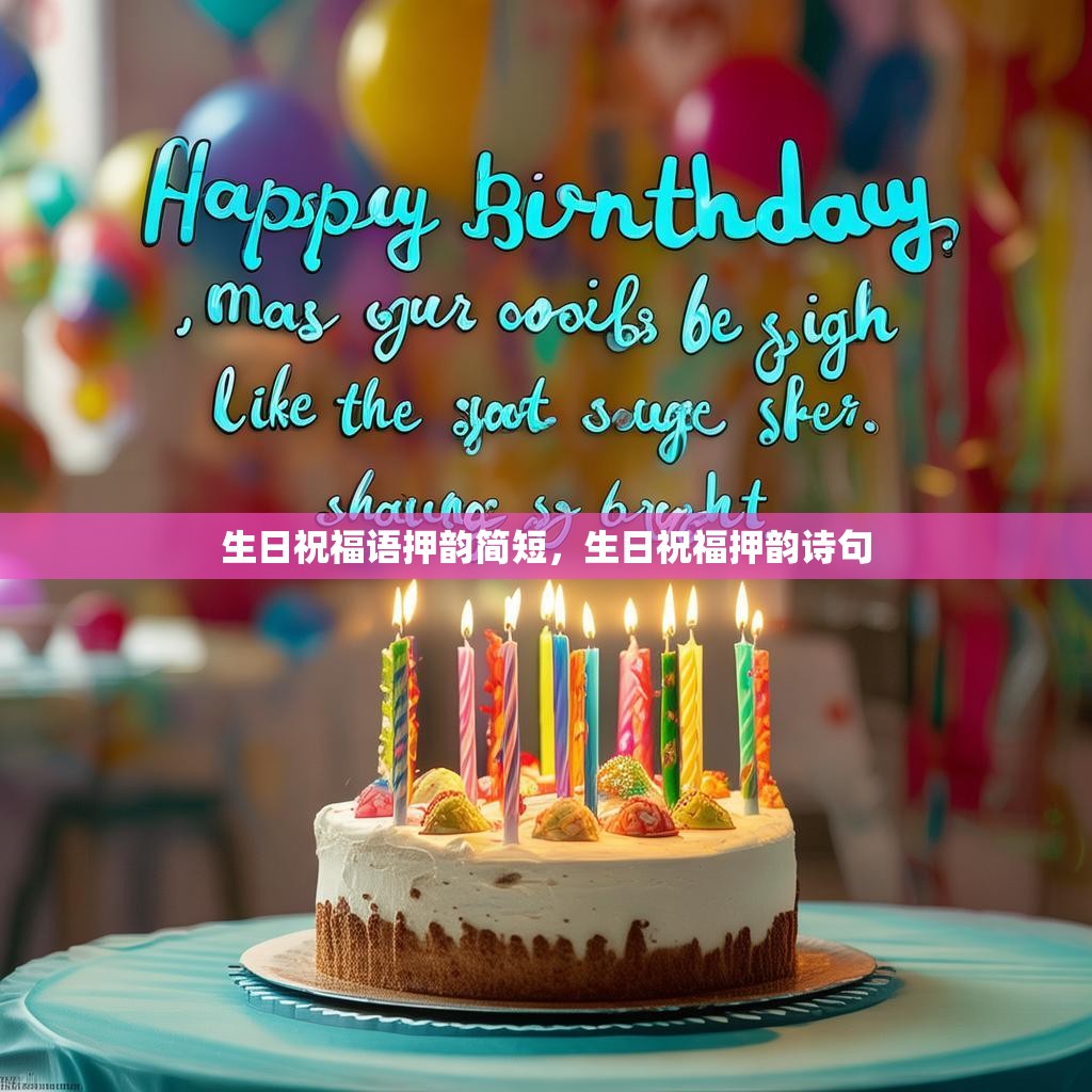生日祝福语押韵简短,生日祝福押韵诗句