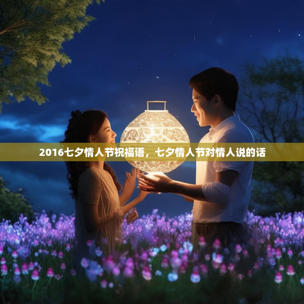 2016七夕情人节祝福语,七夕情人节对情人说的话
