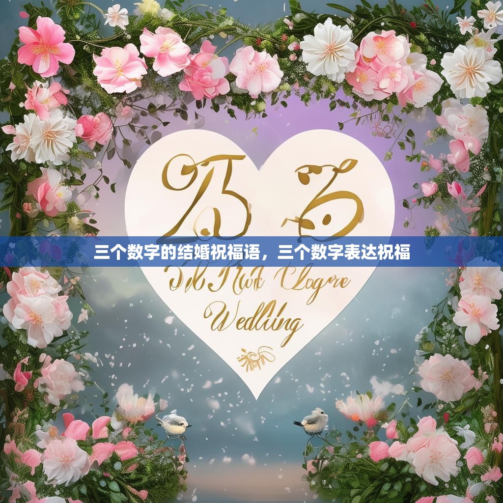 三个数字的结婚祝福语,三个数字表达祝福