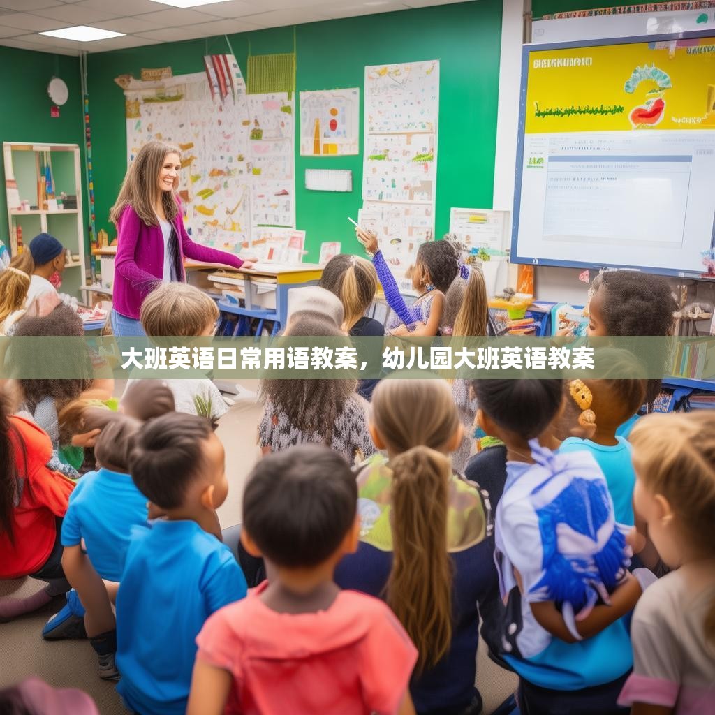 大班英语日常用语教案,幼儿园大班英语教案