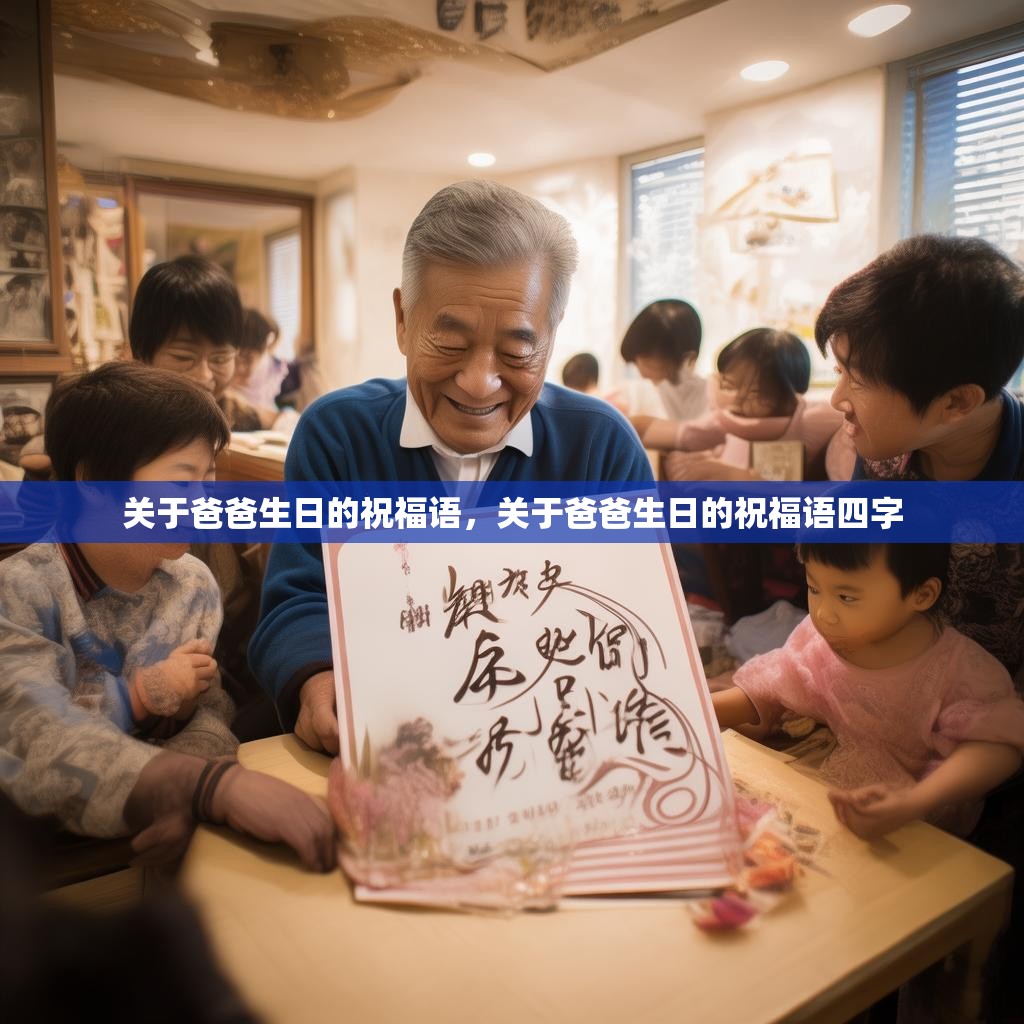 关于爸爸生日的祝福语,关于爸爸生日的祝福语四字