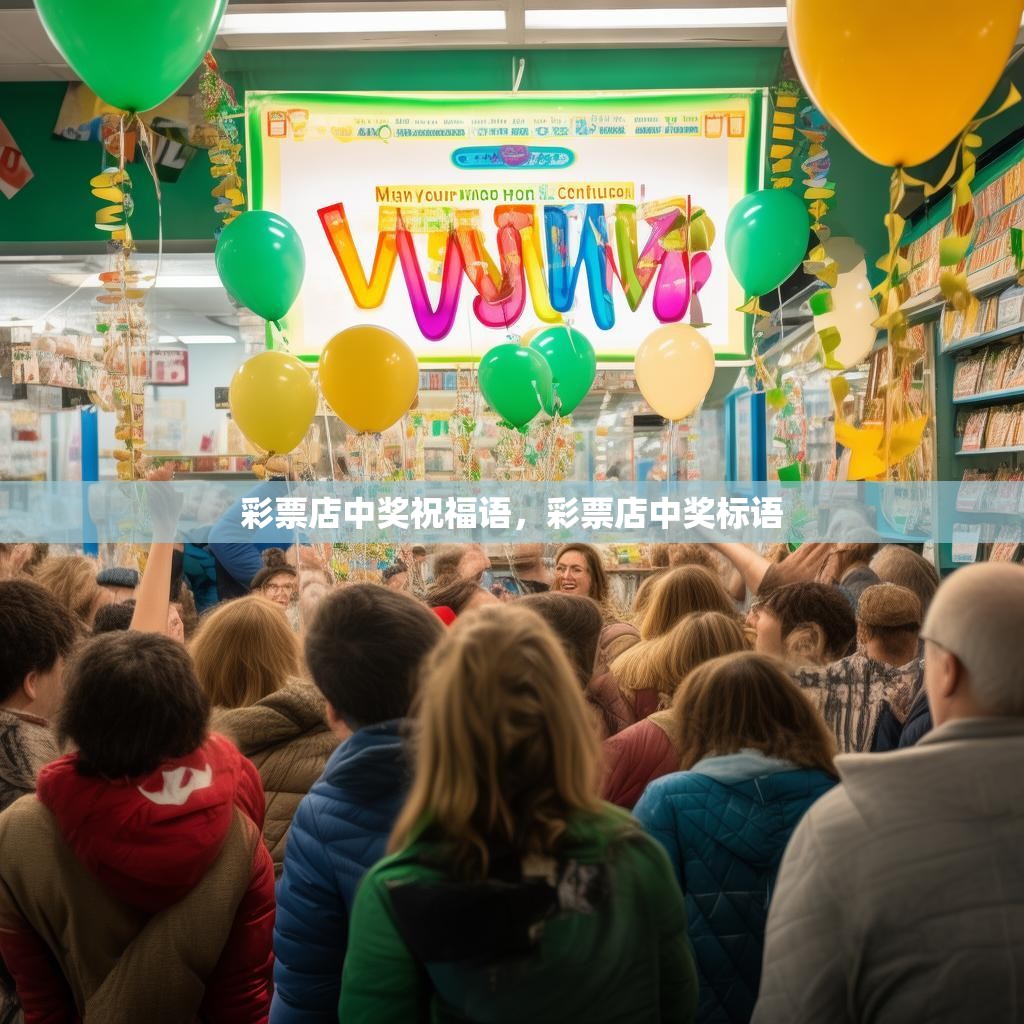 彩票店中奖祝福语,彩票店中奖标语