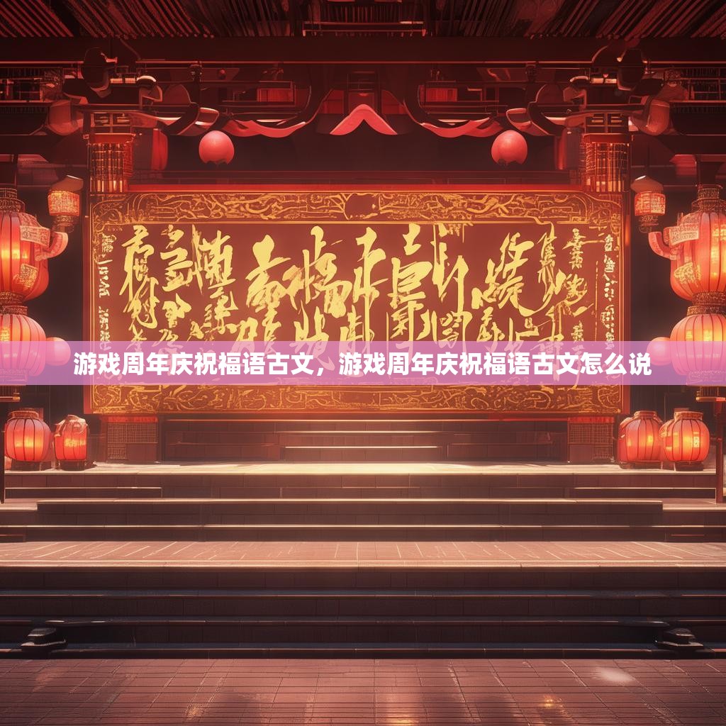 游戏周年庆祝福语古文,游戏周年庆祝福语古文怎么说