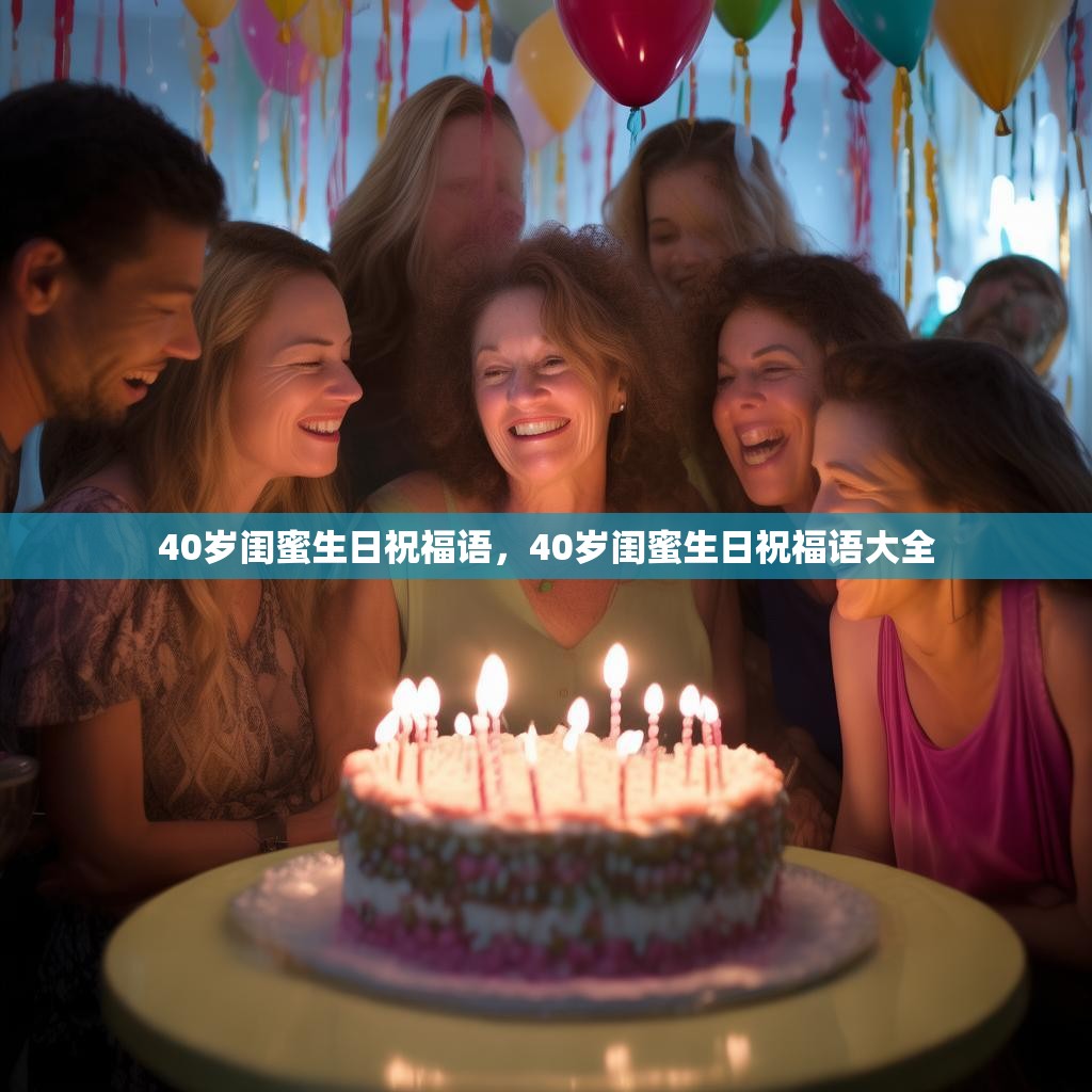 40岁闺蜜生日祝福语,40岁闺蜜生日祝福语大全