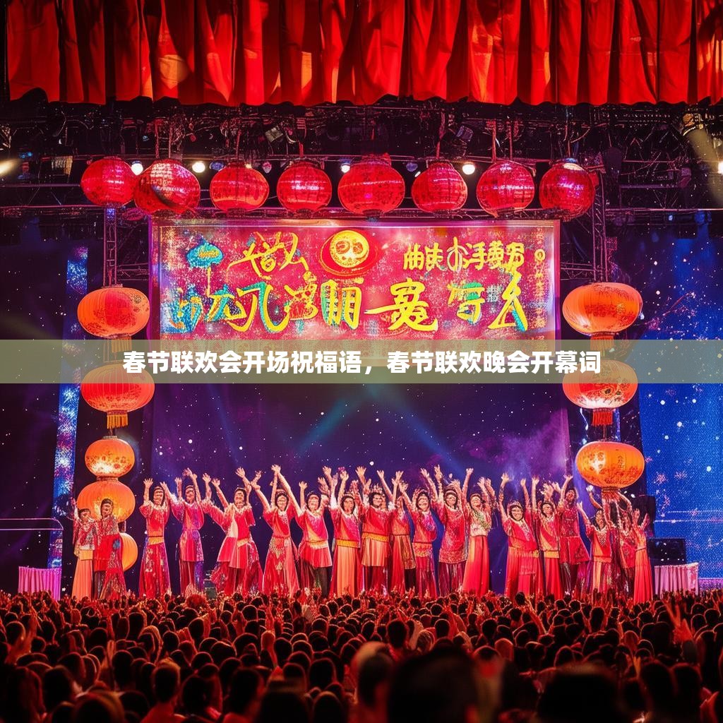 春节联欢会开场祝福语,春节联欢晚会开幕词