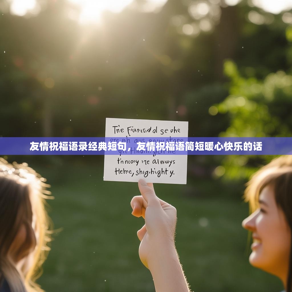 友情祝福语录经典短句,友情祝福语简短暖心快乐的话