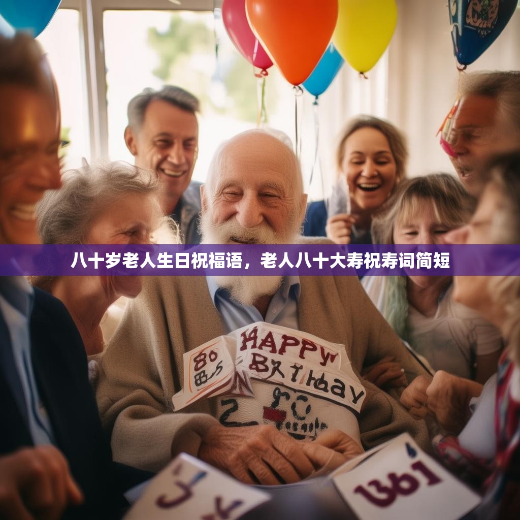八十岁老人生日祝福语,老人八十大寿祝寿词简短