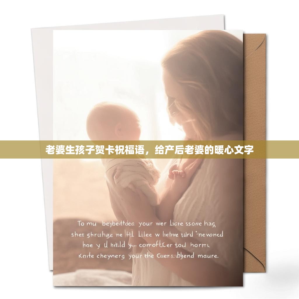老婆生孩子贺卡祝福语,给产后老婆的暖心文字