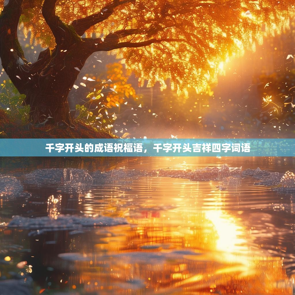 千字开头的成语祝福语,千字开头吉祥四字词语