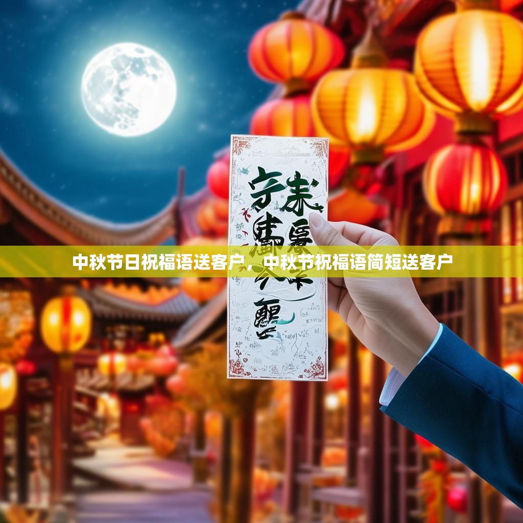 中秋节日祝福语送客户,中秋节祝福语简短送客户