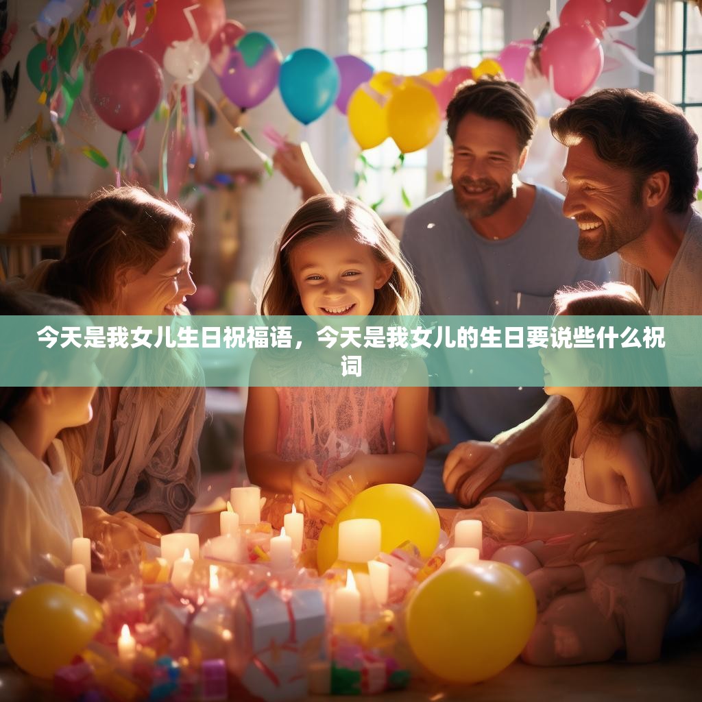 今天是我女儿生日祝福语,今天是我女儿的生日要说些什么祝词