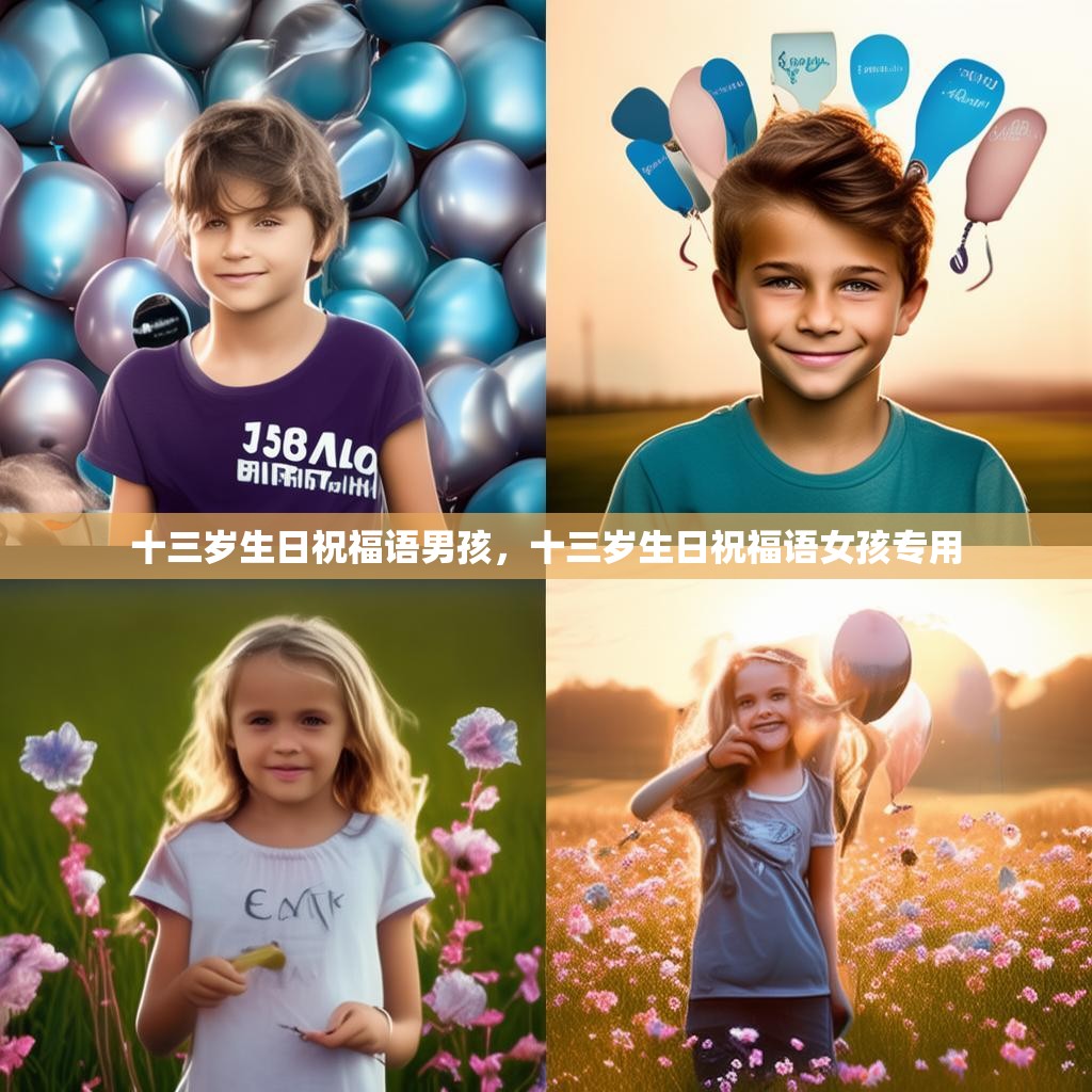 十三岁生日祝福语男孩,十三岁生日祝福语女孩专用