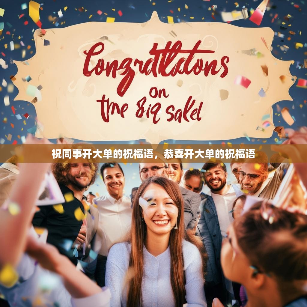 祝同事开大单的祝福语,恭喜开大单的祝福语