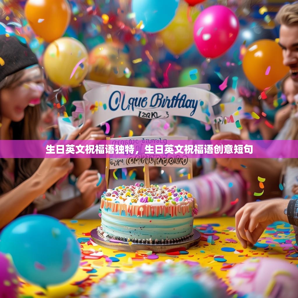 生日英文祝福语独特,生日英文祝福语创意短句