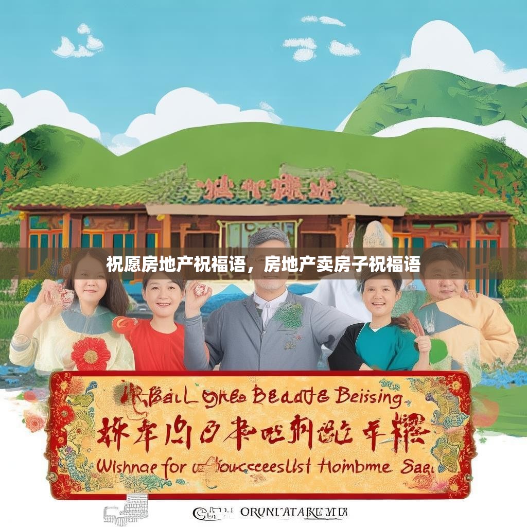 祝愿房地产祝福语,房地产卖房子祝福语