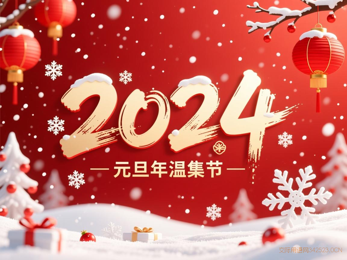 2024元旦贺词祝福语大全，2024元旦贺词祝福语大全集