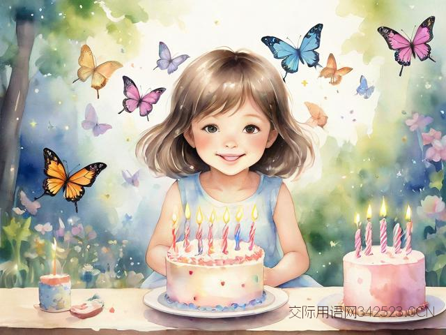 小女孩的生日祝福语词，小女孩的生日祝福语词怎么写