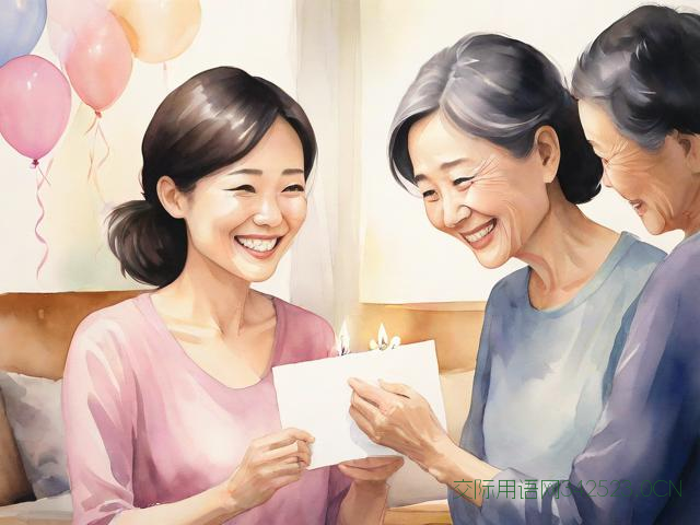 家人生日祝福语女性，家人生日祝福的话语,句句暖人心