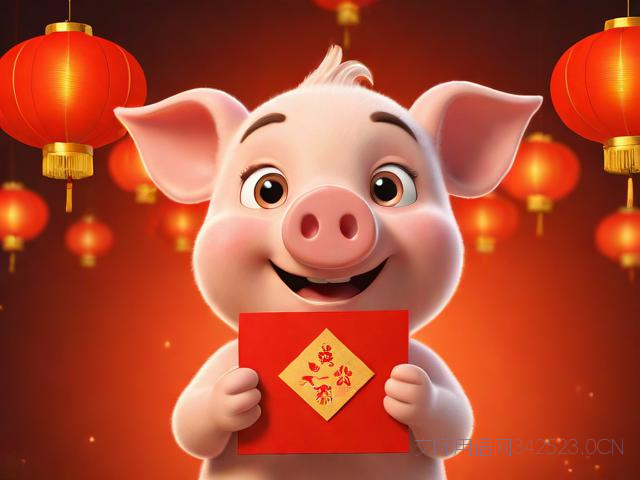 猪年恭贺新春祝福语，关于猪的新年祝福语