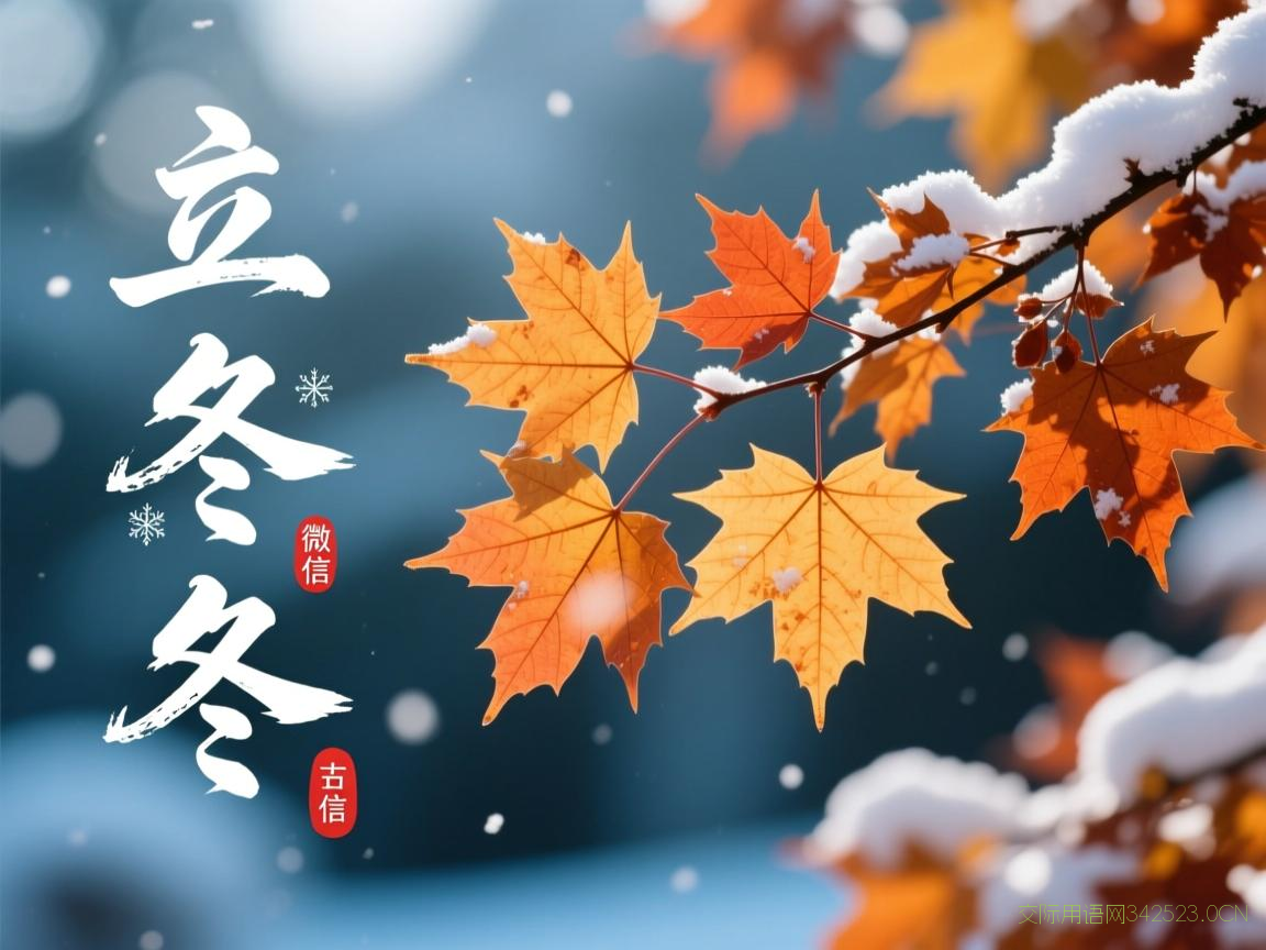 立冬祝福语图片，立冬祝福语图片微信