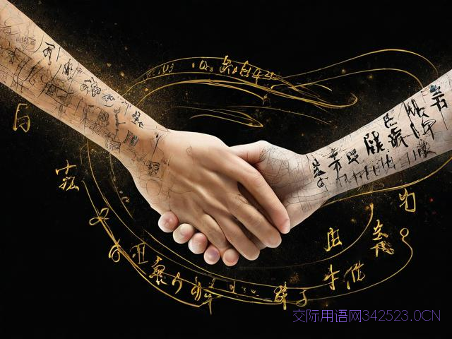 身体拼出祝福语，身体祝福词语